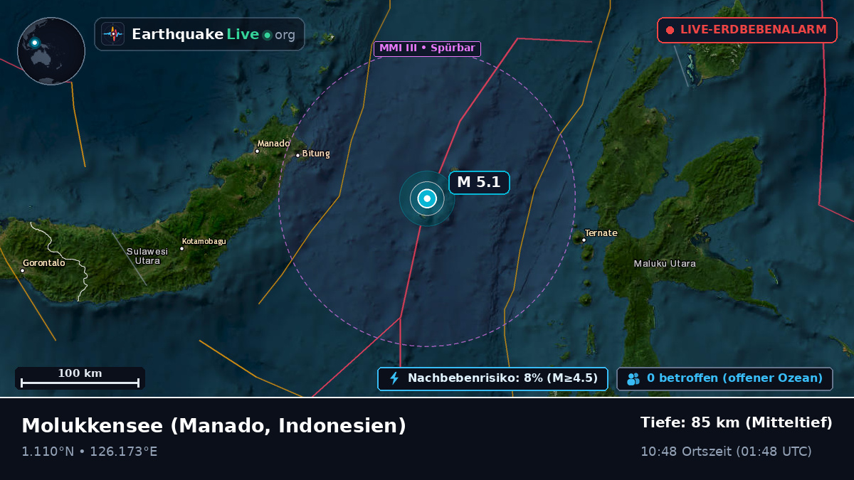 Molukkensee (Indonesien)