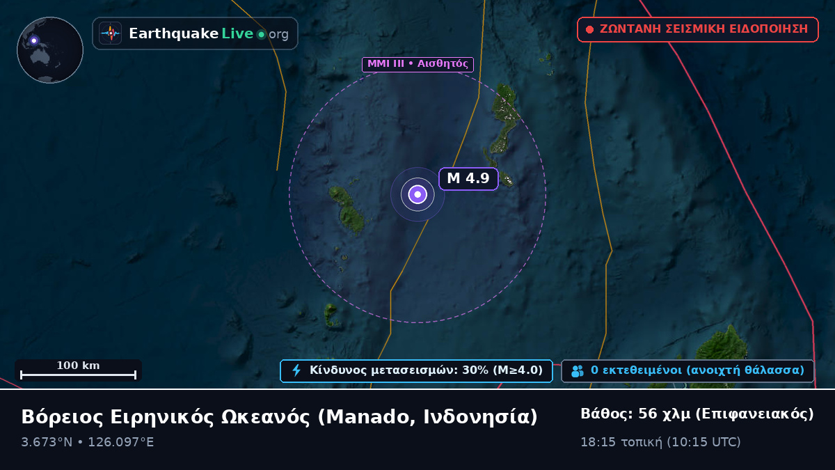 Βόρειος Ειρηνικός Ωκεανός (Ινδονησία)