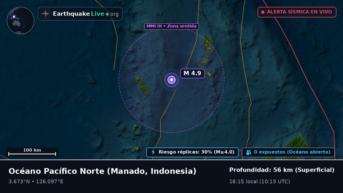 Océano Pacífico Norte (Indonesia)