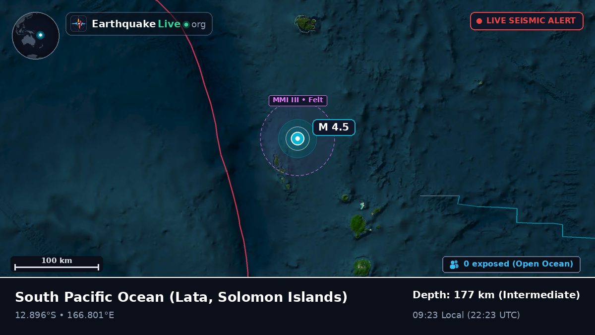 South Pacific Ocean (Solomon Islands)