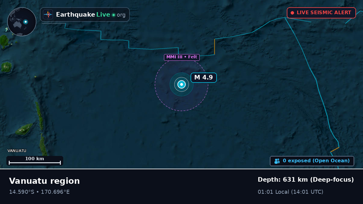 South Pacific Ocean (Vanuatu)