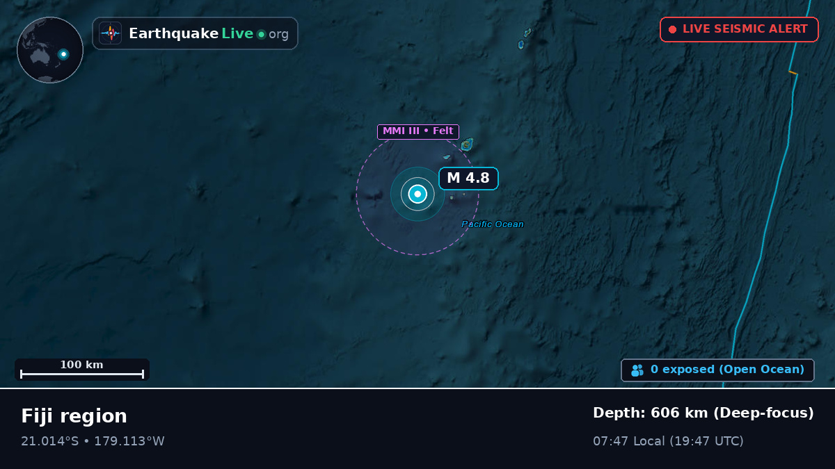 South Pacific Ocean (Tonga)