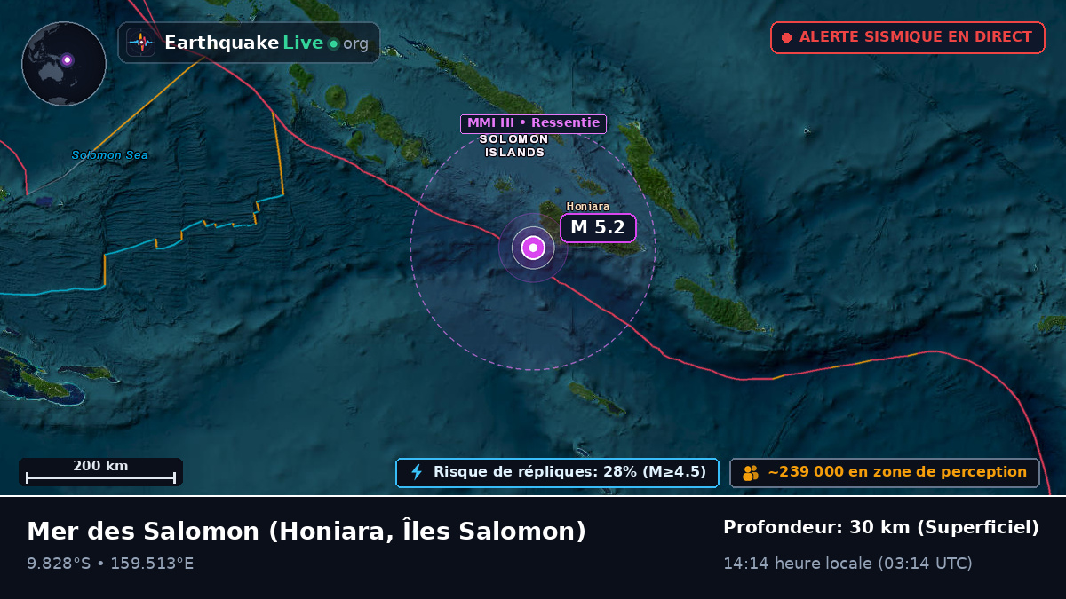 Mer des Salomon (Îles Salomon)