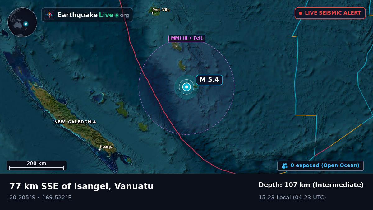 South Pacific Ocean (Vanuatu)