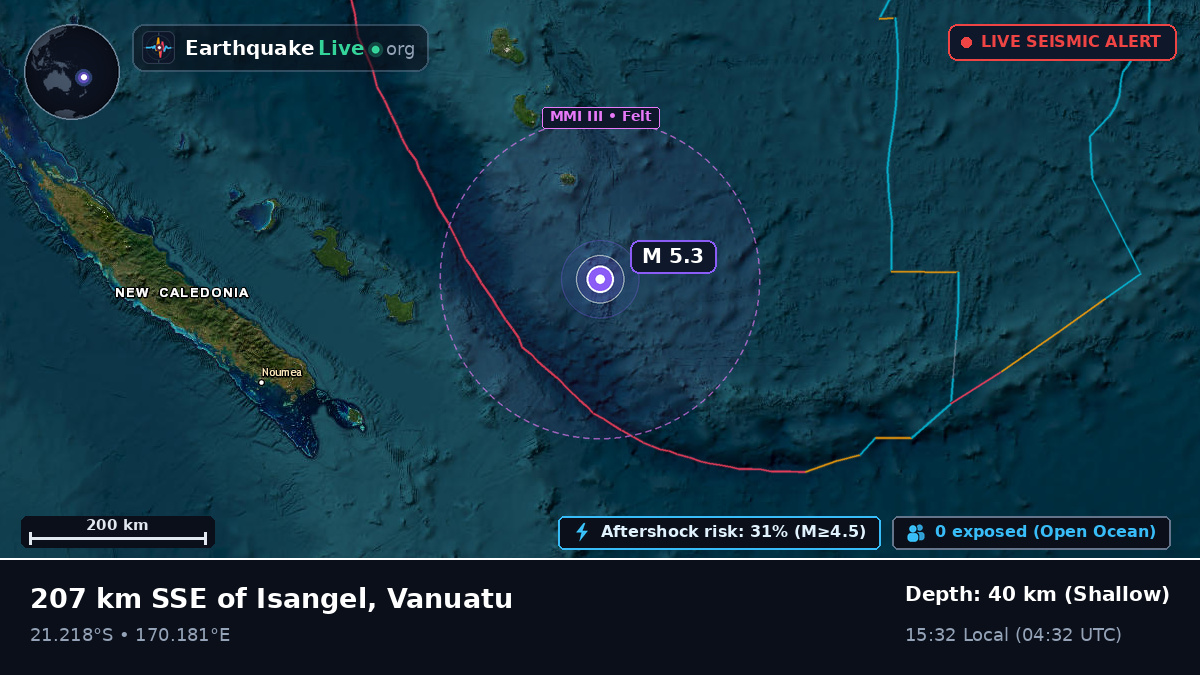 South Pacific Ocean (New Caledonia)