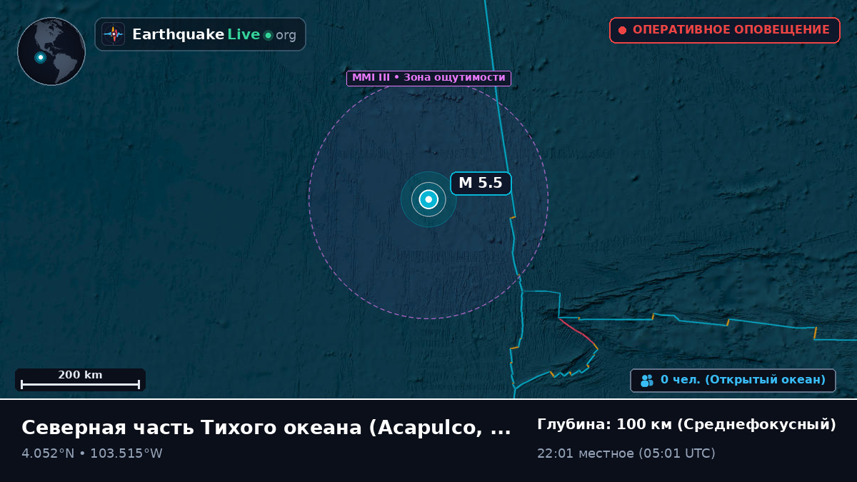 Северная часть Тихого океана (Мексика)