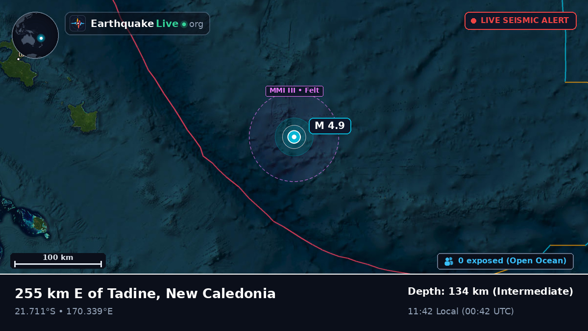 South Pacific Ocean (New Caledonia)