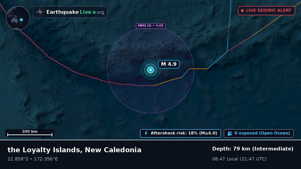 South Pacific Ocean (New Caledonia)