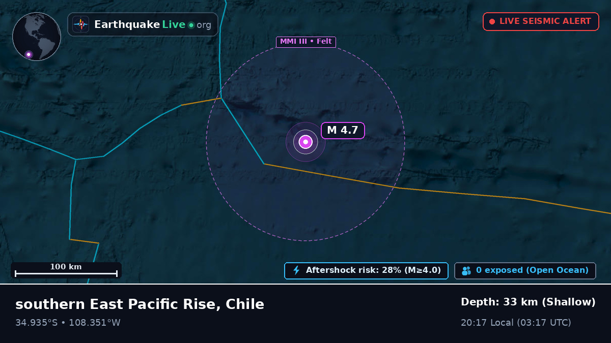 South Pacific Ocean (Chile)