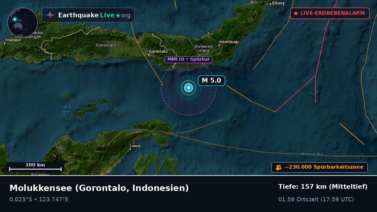 Molukkensee (Indonesien)