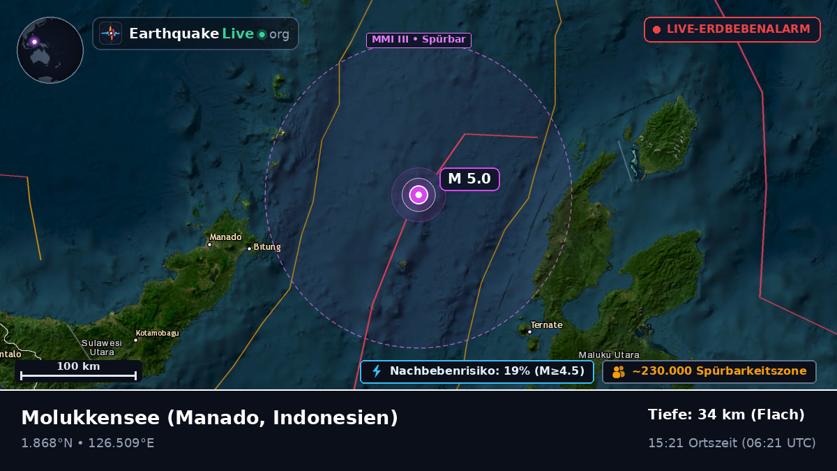 Molukkensee (Indonesien)