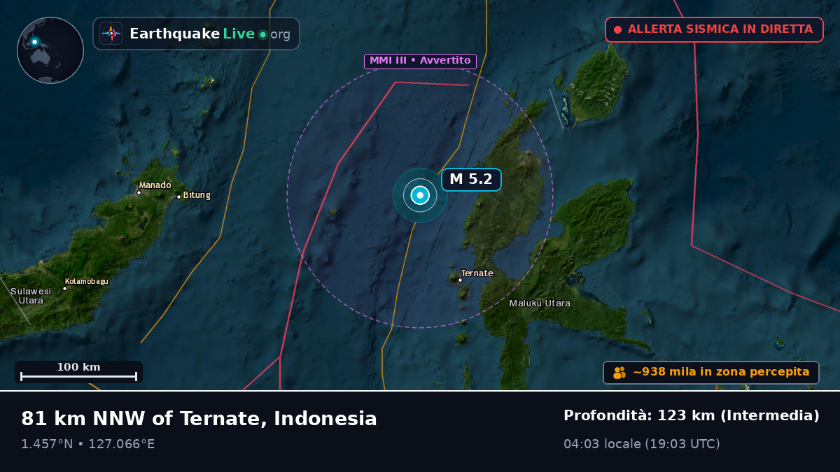 Mare delle Molucche (Indonesia)