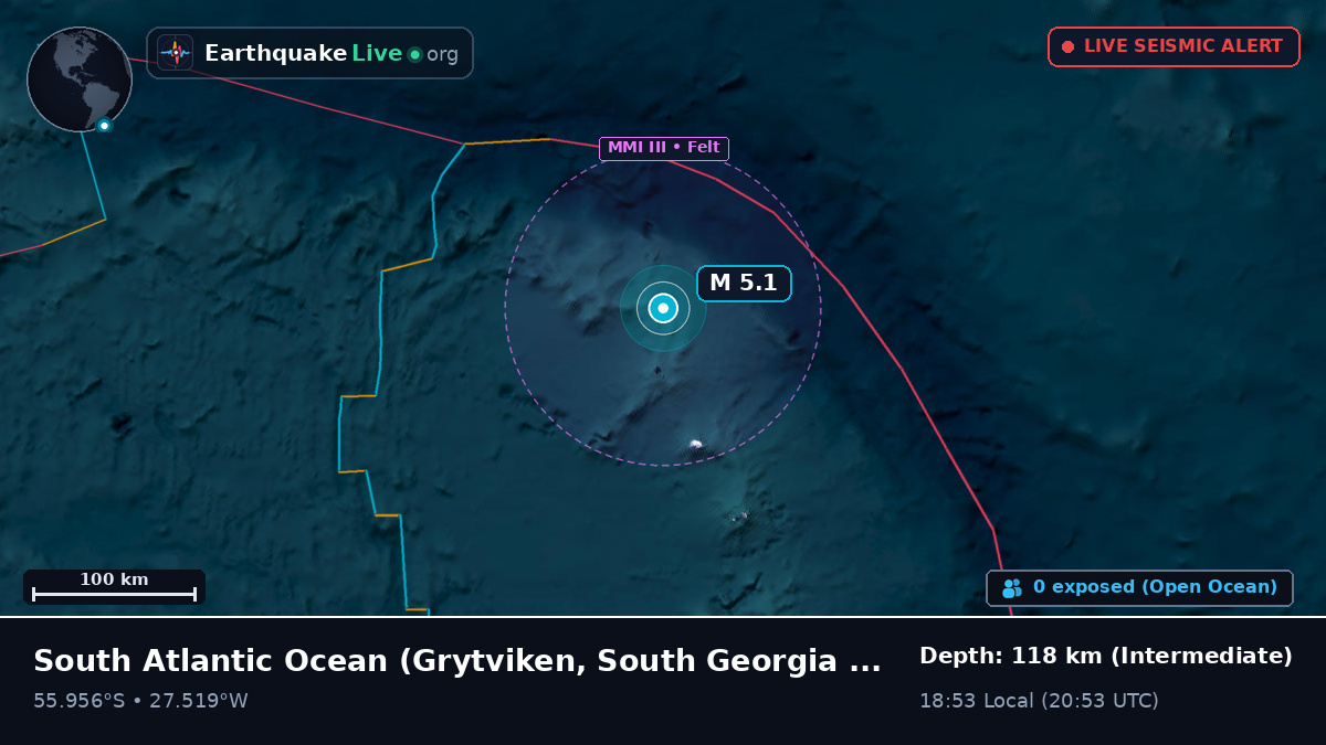 South Atlantic Ocean (South Georgia and the Islands)