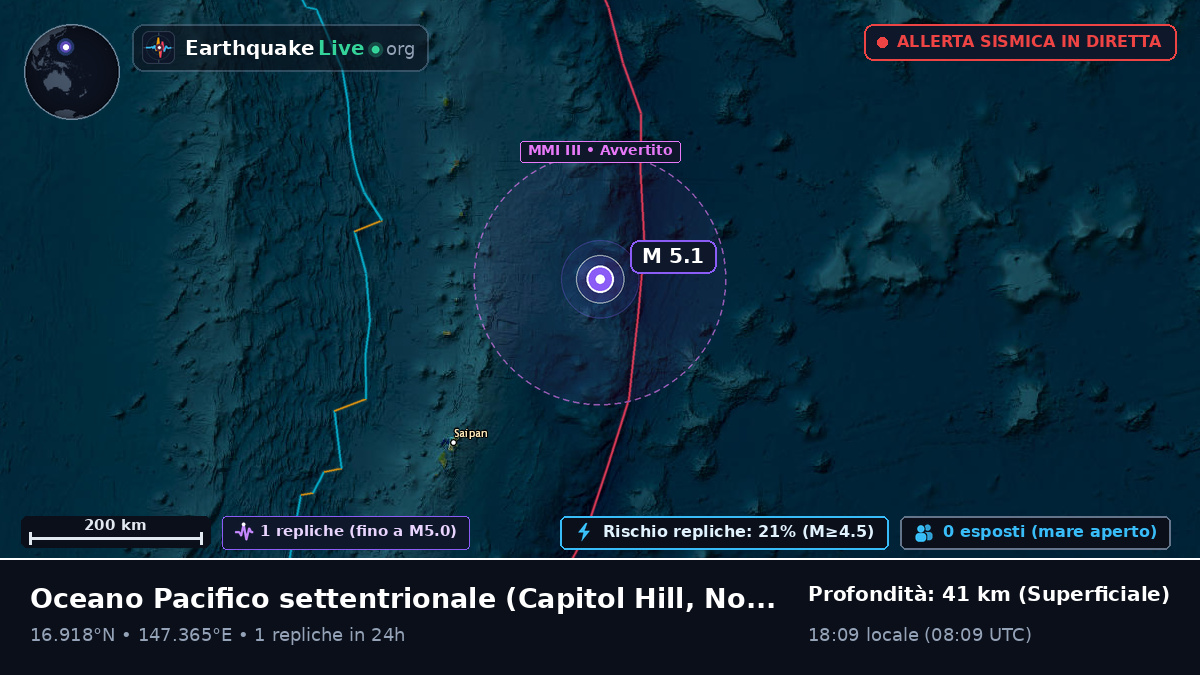 Oceano Pacifico settentrionale (Northern Mariana Islands)