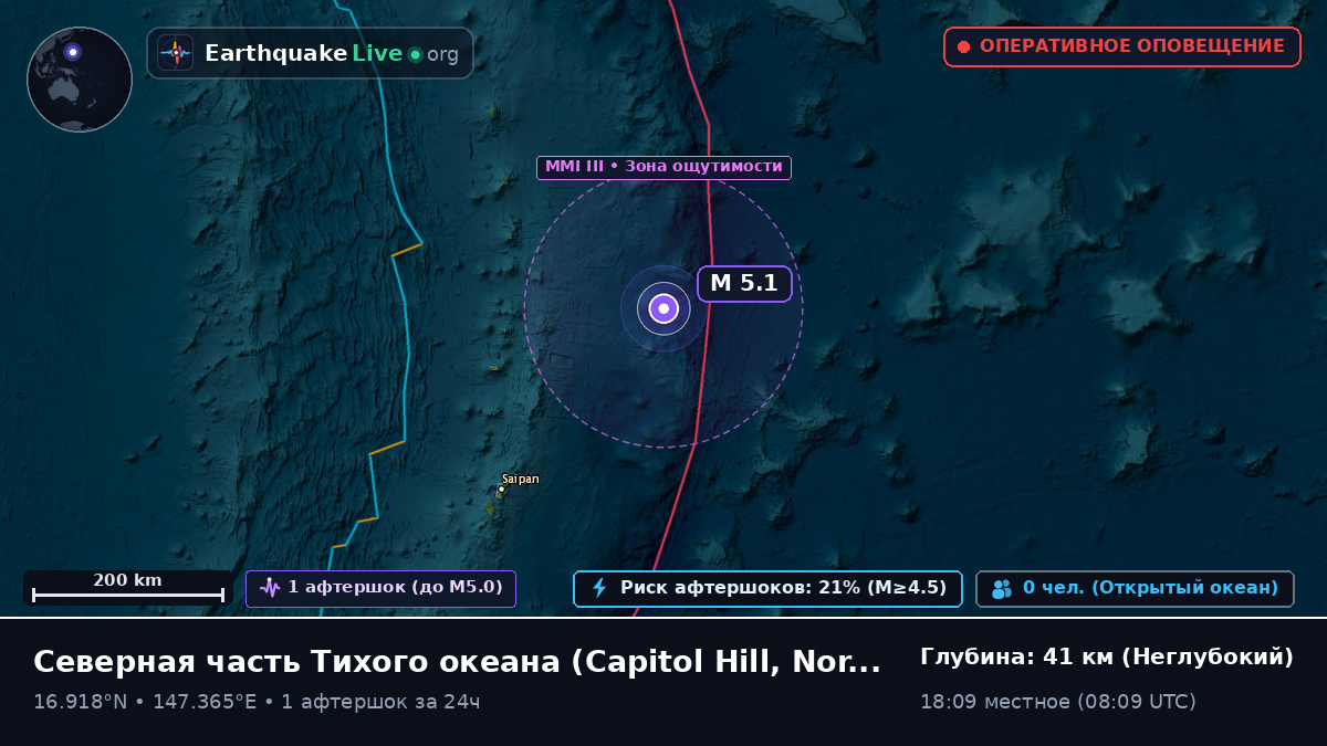 Северная часть Тихого океана (Northern Mariana Islands)