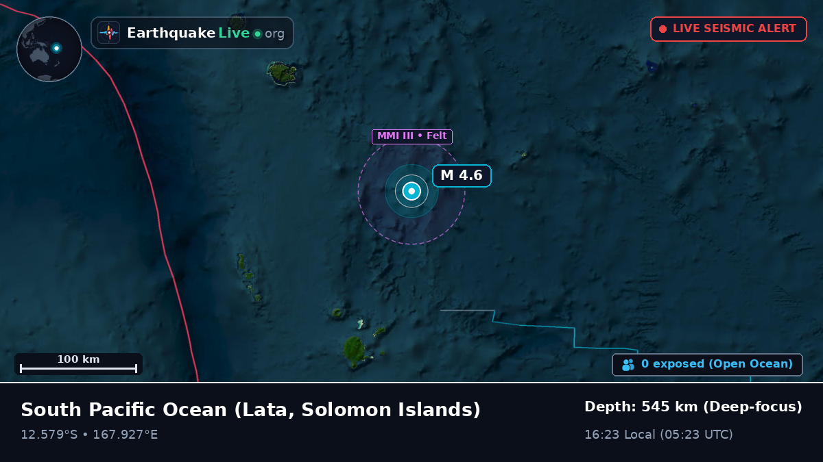 South Pacific Ocean (Solomon Islands)