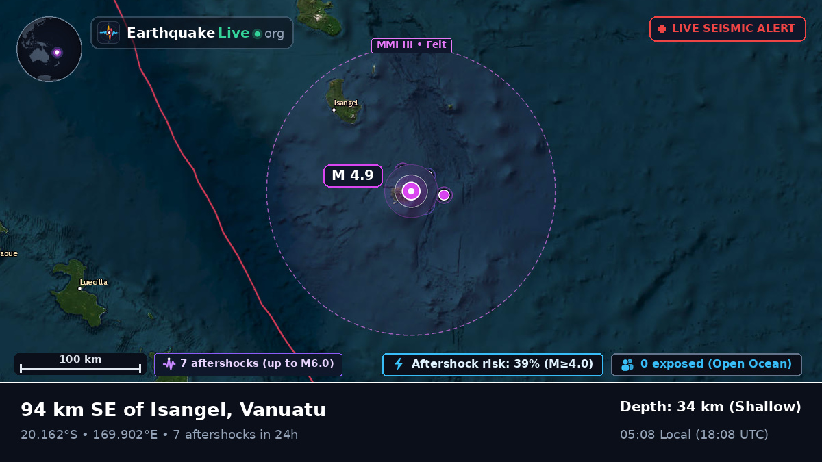 South Pacific Ocean (Vanuatu)