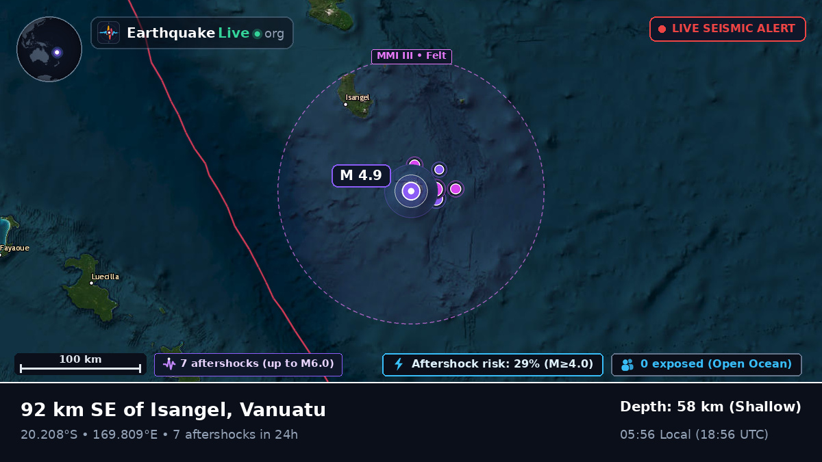 South Pacific Ocean (Vanuatu)