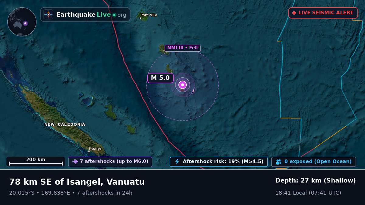 South Pacific Ocean (Vanuatu)