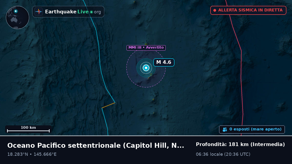 Oceano Pacifico settentrionale (Northern Mariana Islands)