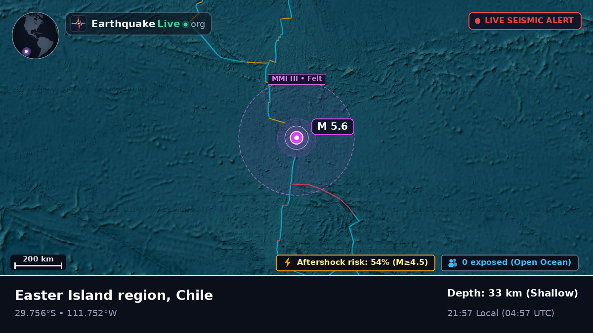 South Pacific Ocean (Chile)