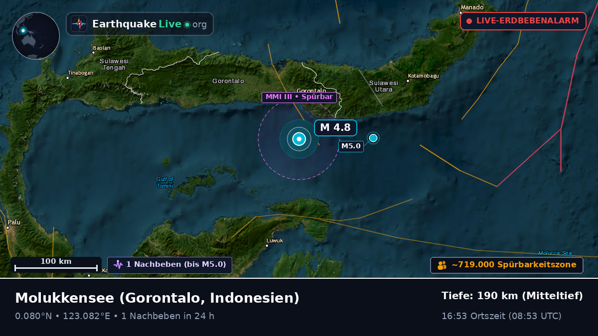Molukkensee (Indonesien)