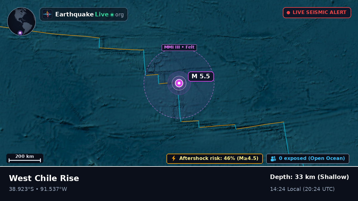South Pacific Ocean (Chile)