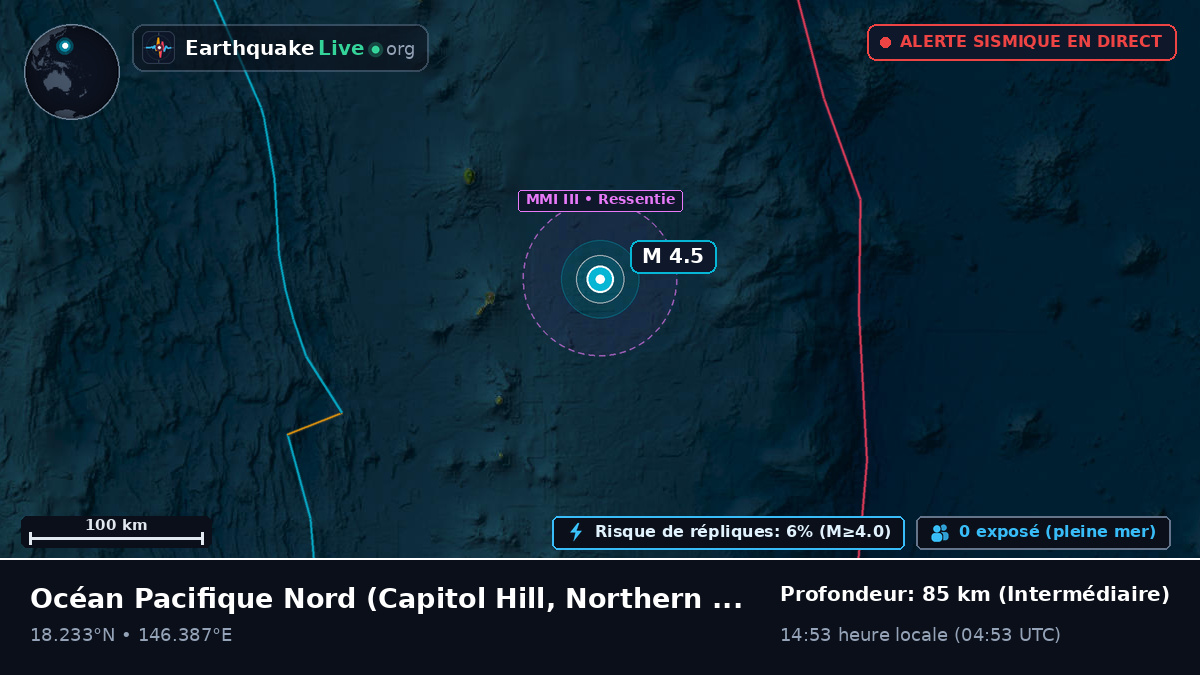 Océan Pacifique Nord (Northern Mariana Islands)
