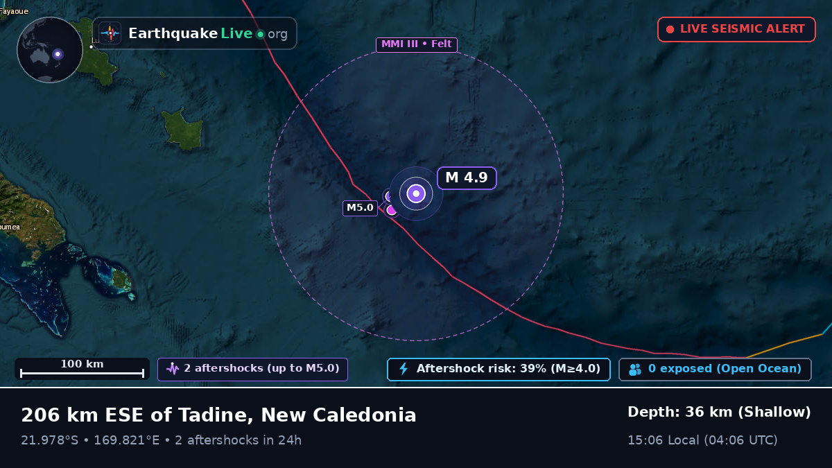 South Pacific Ocean (New Caledonia)