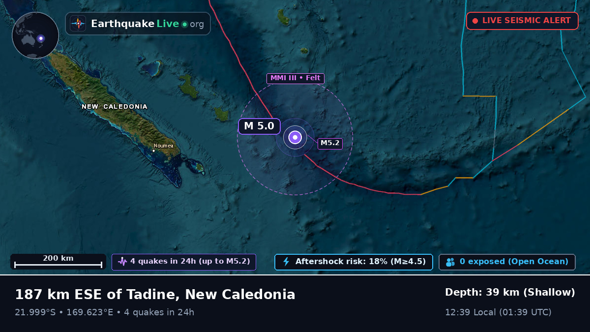 South Pacific Ocean (New Caledonia)