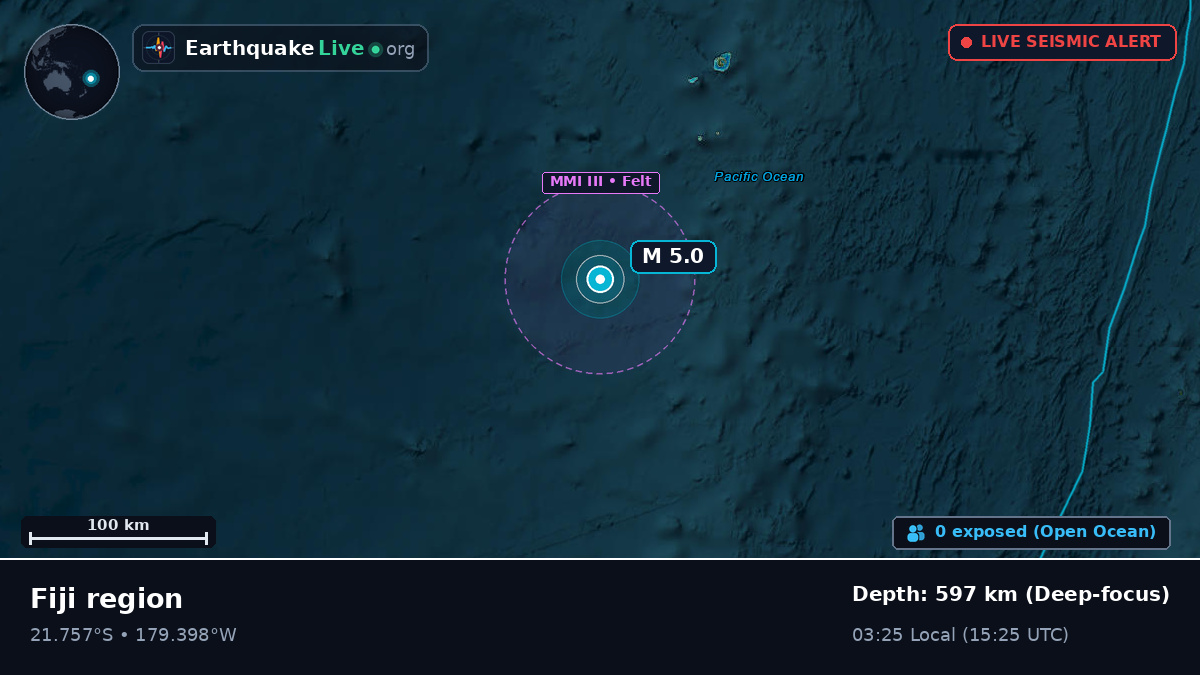South Pacific Ocean (Tonga)