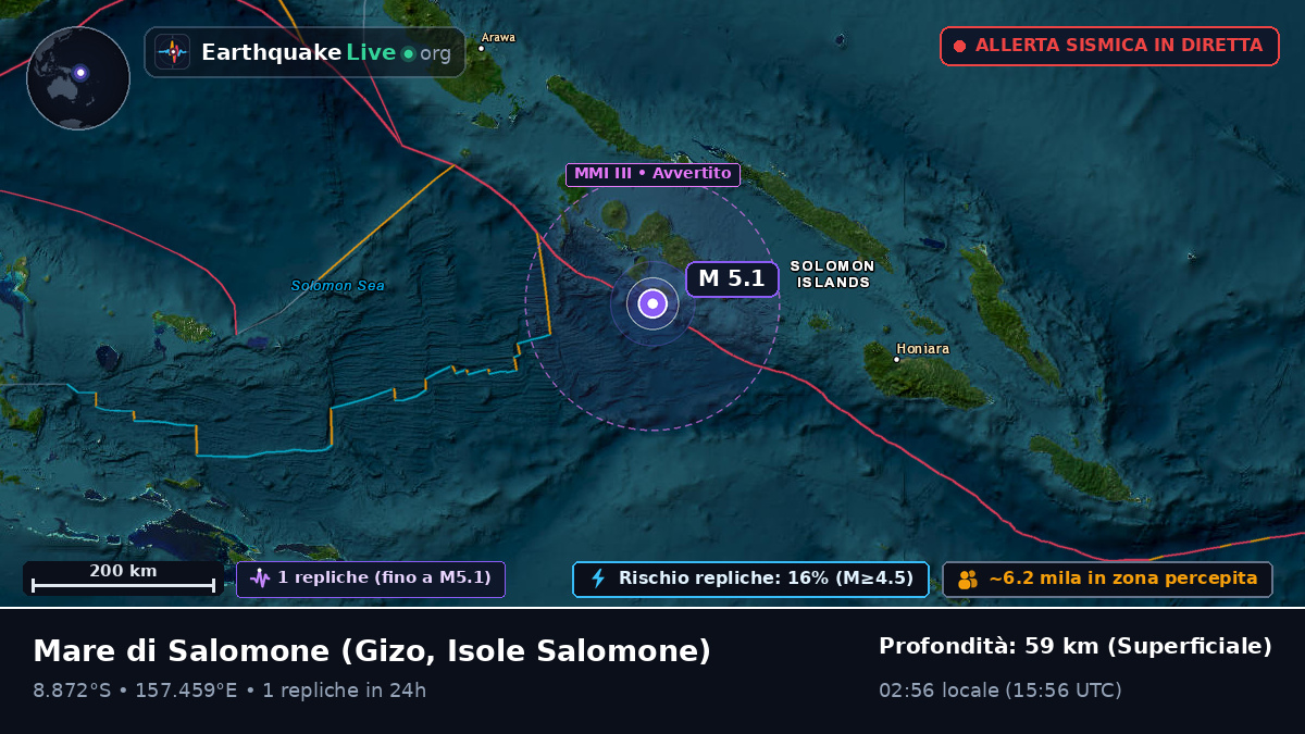 Mare di Salomone (Isole Salomone)