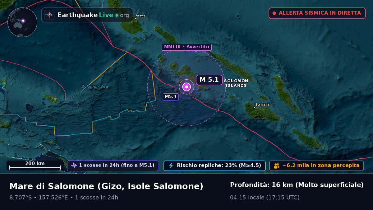 Mare di Salomone (Isole Salomone)