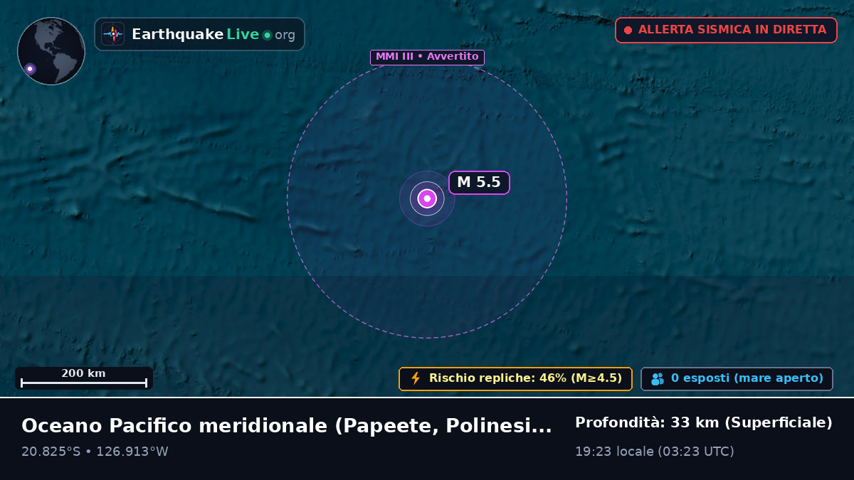 Oceano Pacifico meridionale (Polinesia francese)