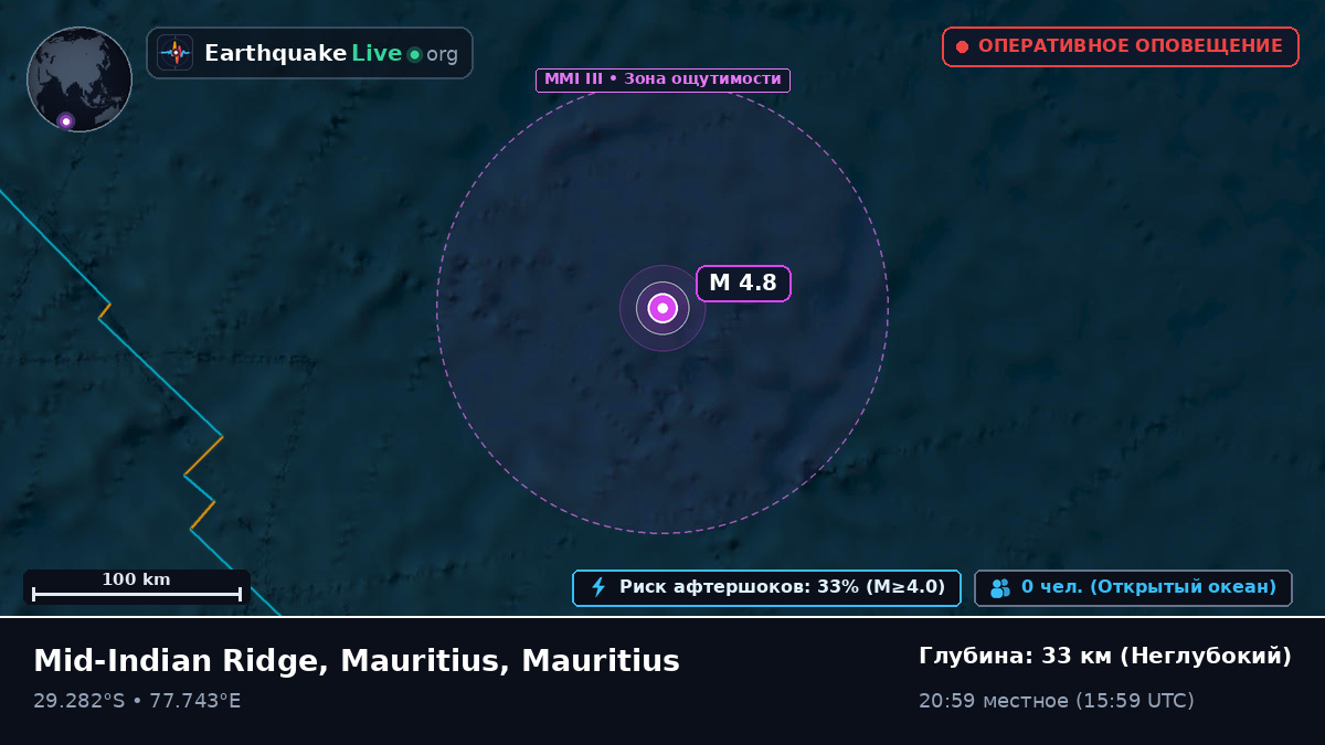Индийский океан (Mauritius)