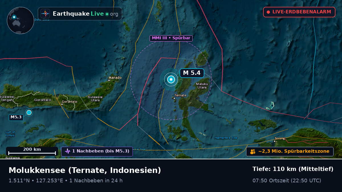 Molukkensee (Indonesien)