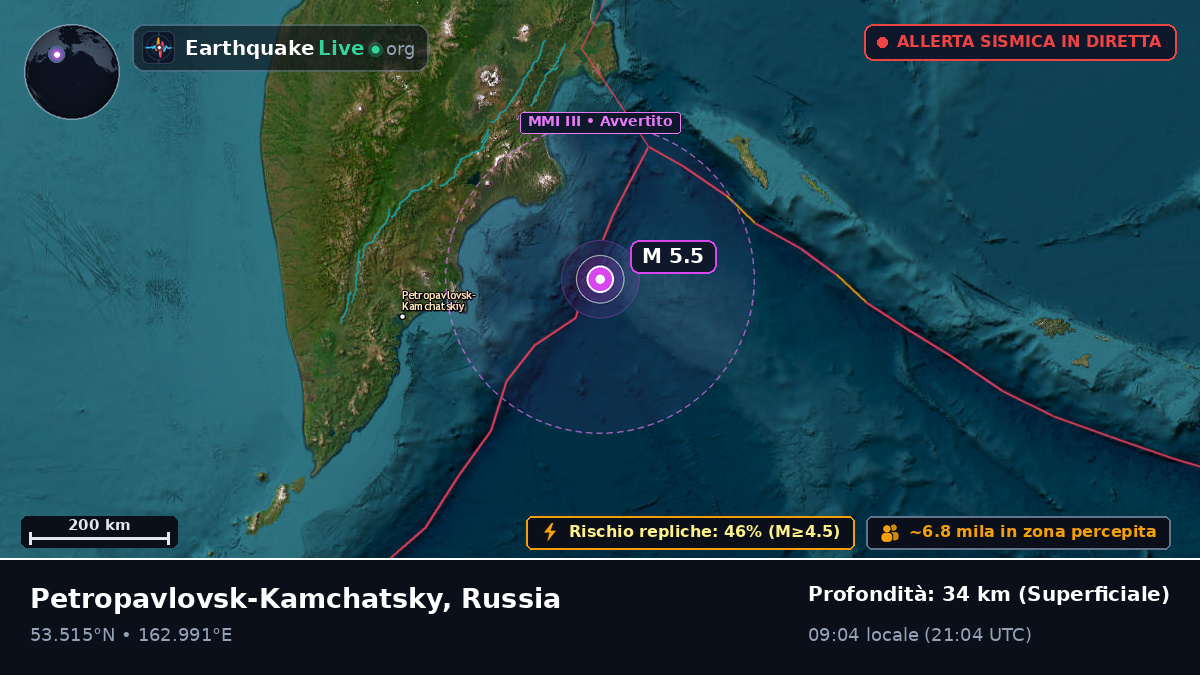 Oceano Pacifico settentrionale (Russia)