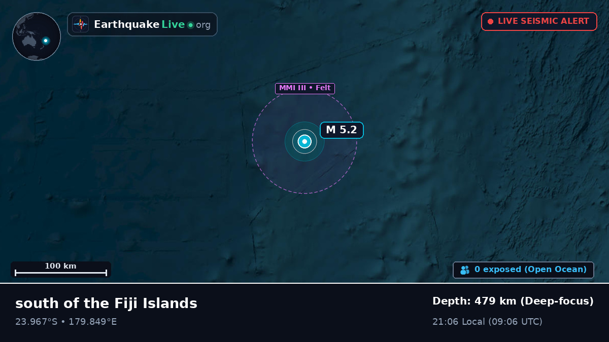 South Pacific Ocean (Tonga)