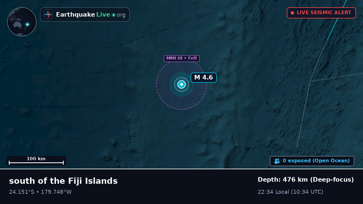 South Pacific Ocean (Tonga)