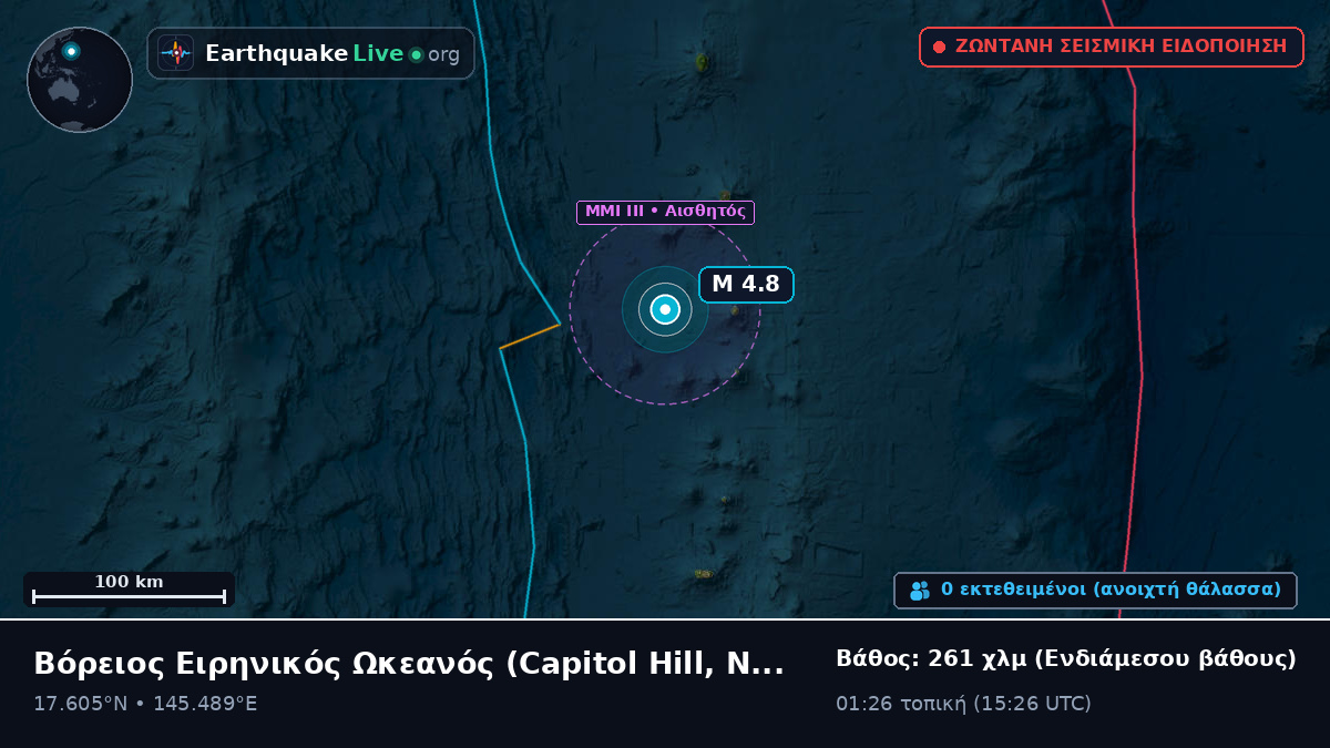 Βόρειος Ειρηνικός Ωκεανός (Northern Mariana Islands)
