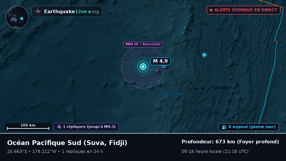 Océan Pacifique Sud (Fidji)