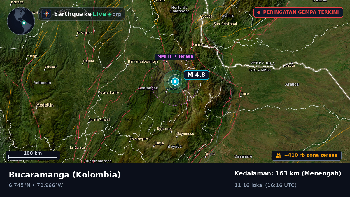 Santander, Kolombia