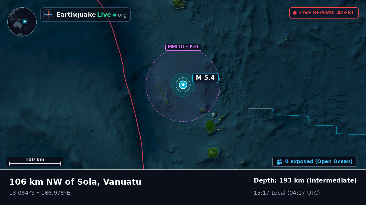 South Pacific Ocean (Vanuatu)