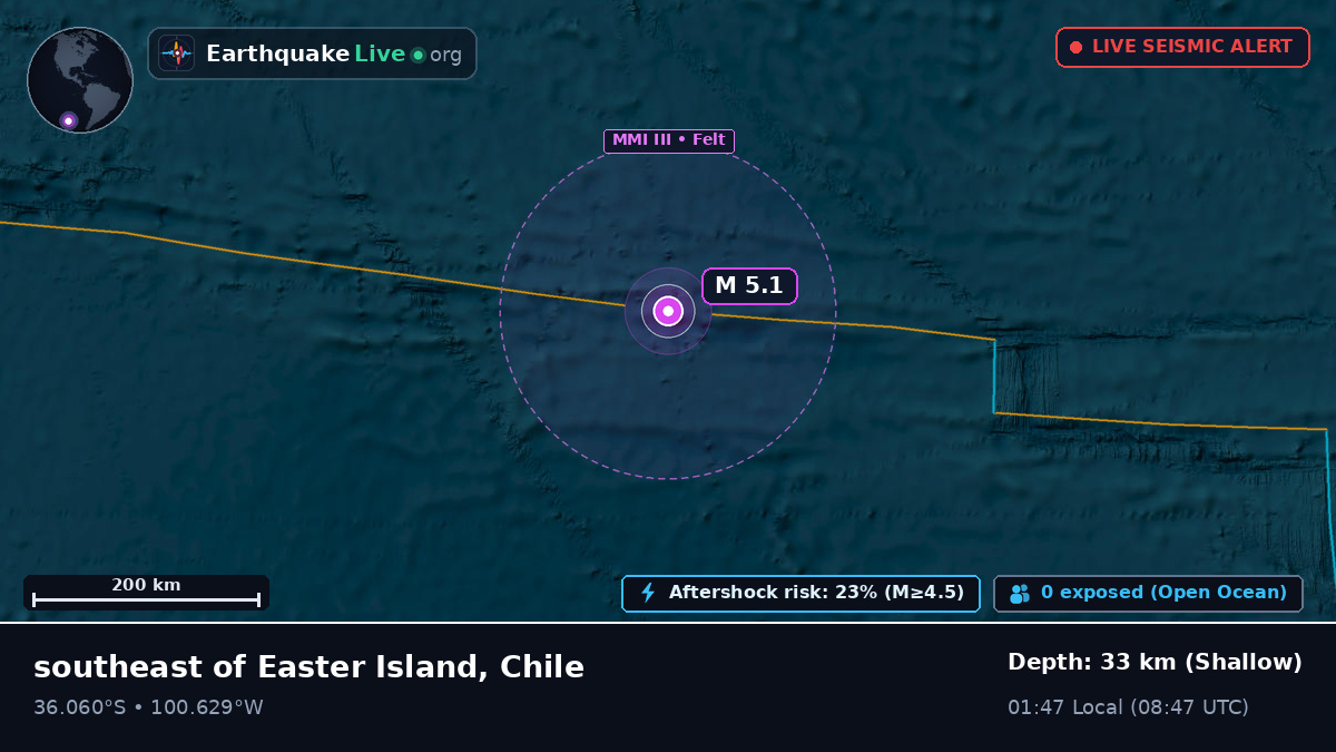 South Pacific Ocean (Chile)
