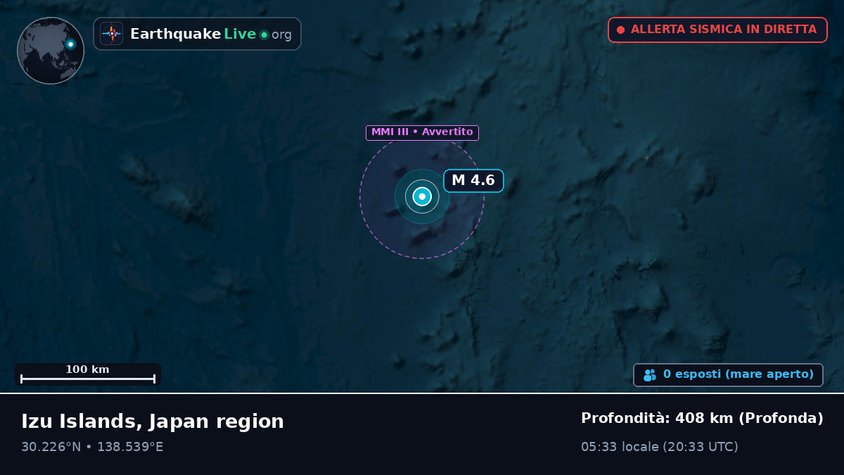 Oceano Pacifico settentrionale (Giappone)