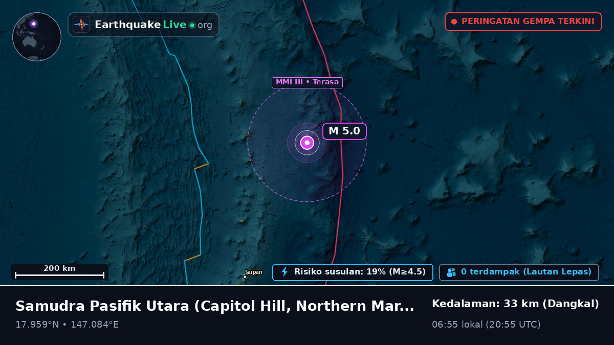 Samudra Pasifik Utara (Northern Mariana Islands)