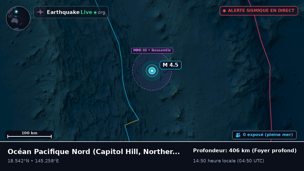 Océan Pacifique Nord (Northern Mariana Islands)
