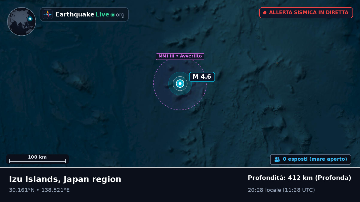 Oceano Pacifico settentrionale (Giappone)