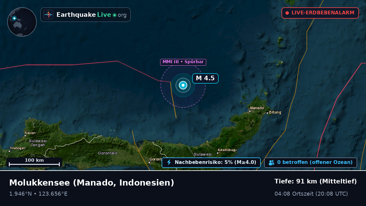 Molukkensee (Indonesien)