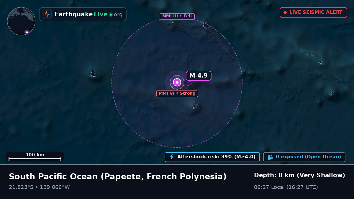 South Pacific Ocean (French Polynesia)